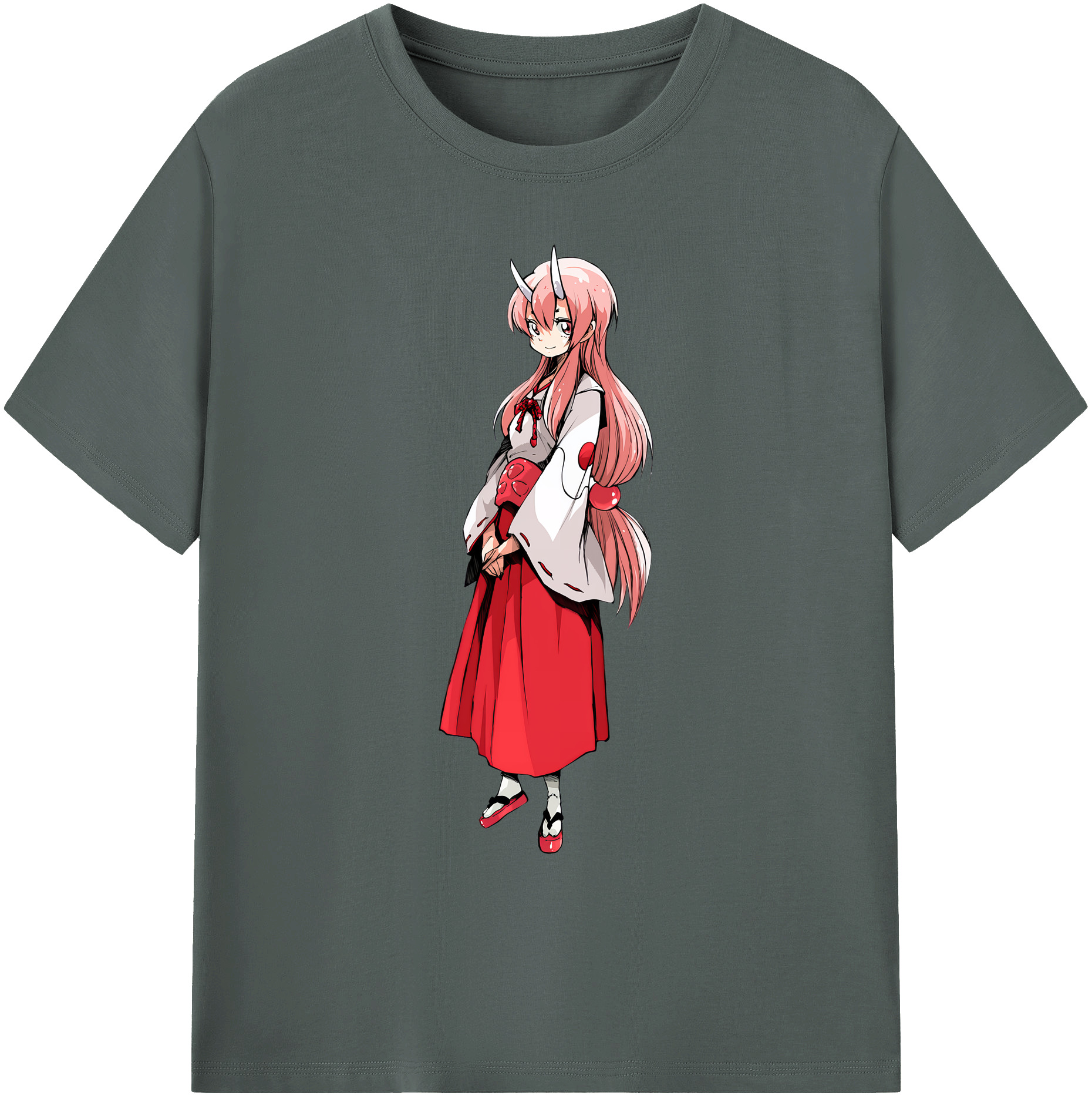 （画像用） 転スラ Regarding Reincarnated to Slime 綿100％ メンズ半袖Tシャツ｜肌触りやわらか＆通気性